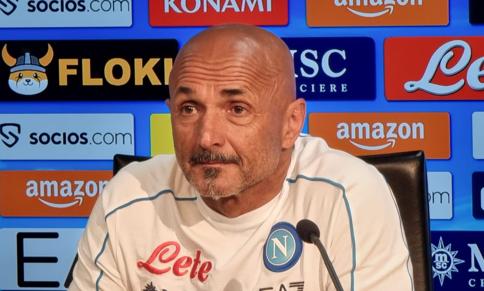 Napoli, Spalletti: “Bene Raspadori, Kvara sotto livello. CR7? Non ho tempo per pensarci”
