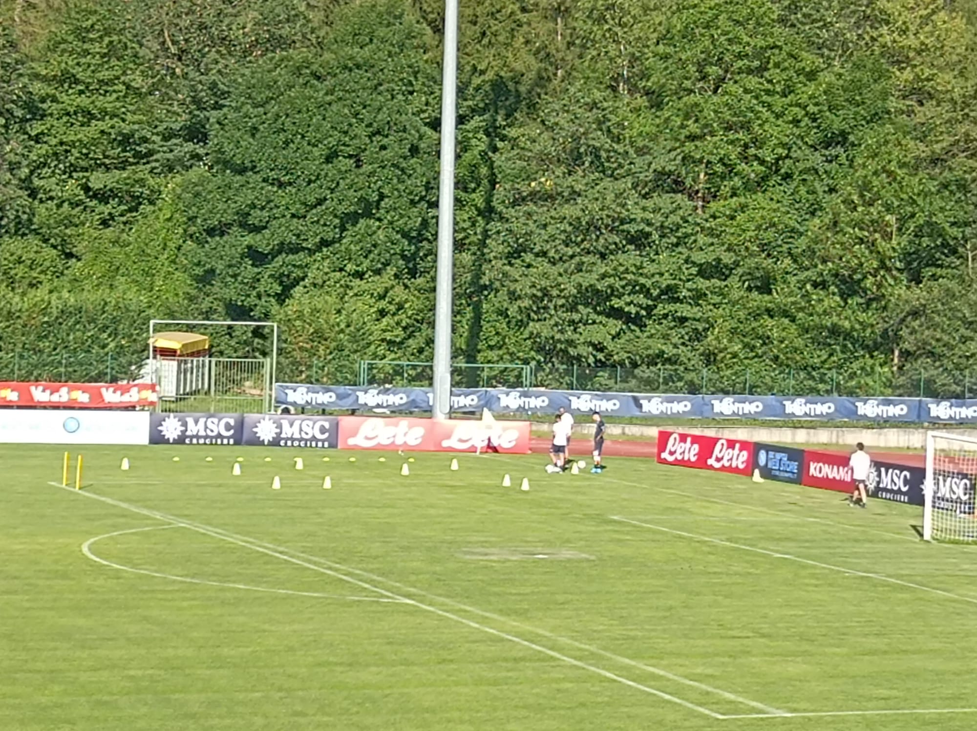 Napoli, altri quattro azzurri attesi in serata a Dimaro