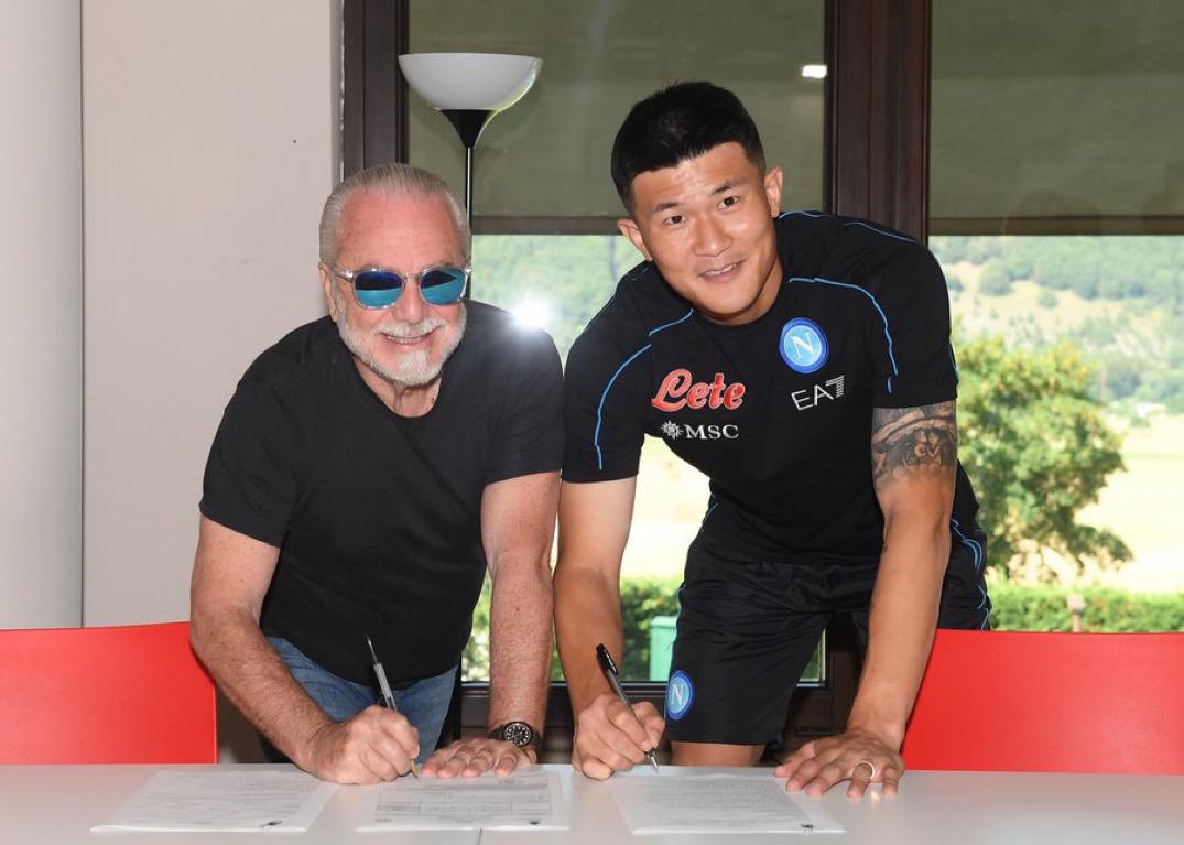 Napoli, ora è ufficiale: Kim è un nuovo calciatore azzurro