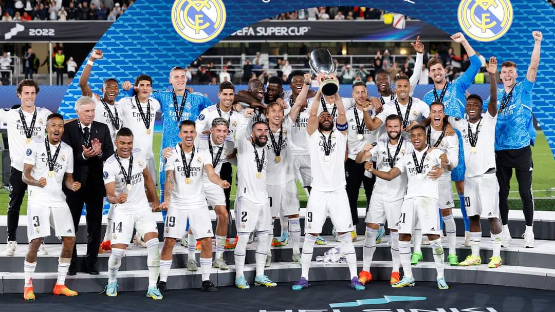 La Supercoppa UEFA va al Real, decidono Alaba e Benzema