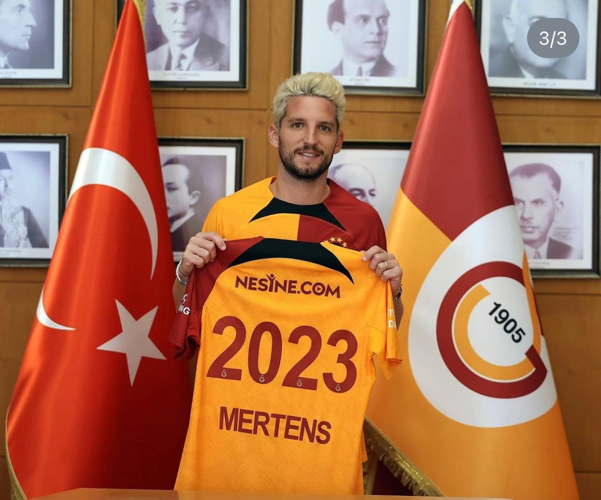Mertens: “Felice di essere al Galatasaray, accoglienza molto bella”