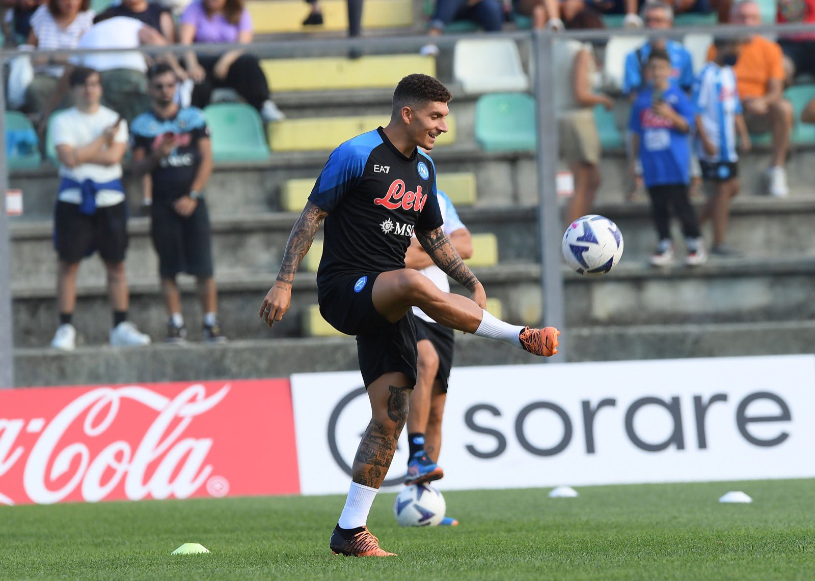 Di Lorenzo: “Un sogno lo scudetto ma è lunga, io capitano scelto da Spalletti”