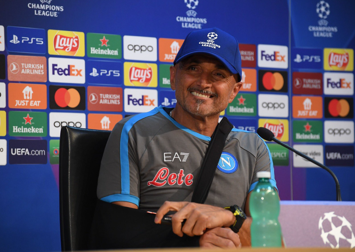 Napoli-Liverpool, Spalletti domina Klopp: quotidiani pazzi per lui