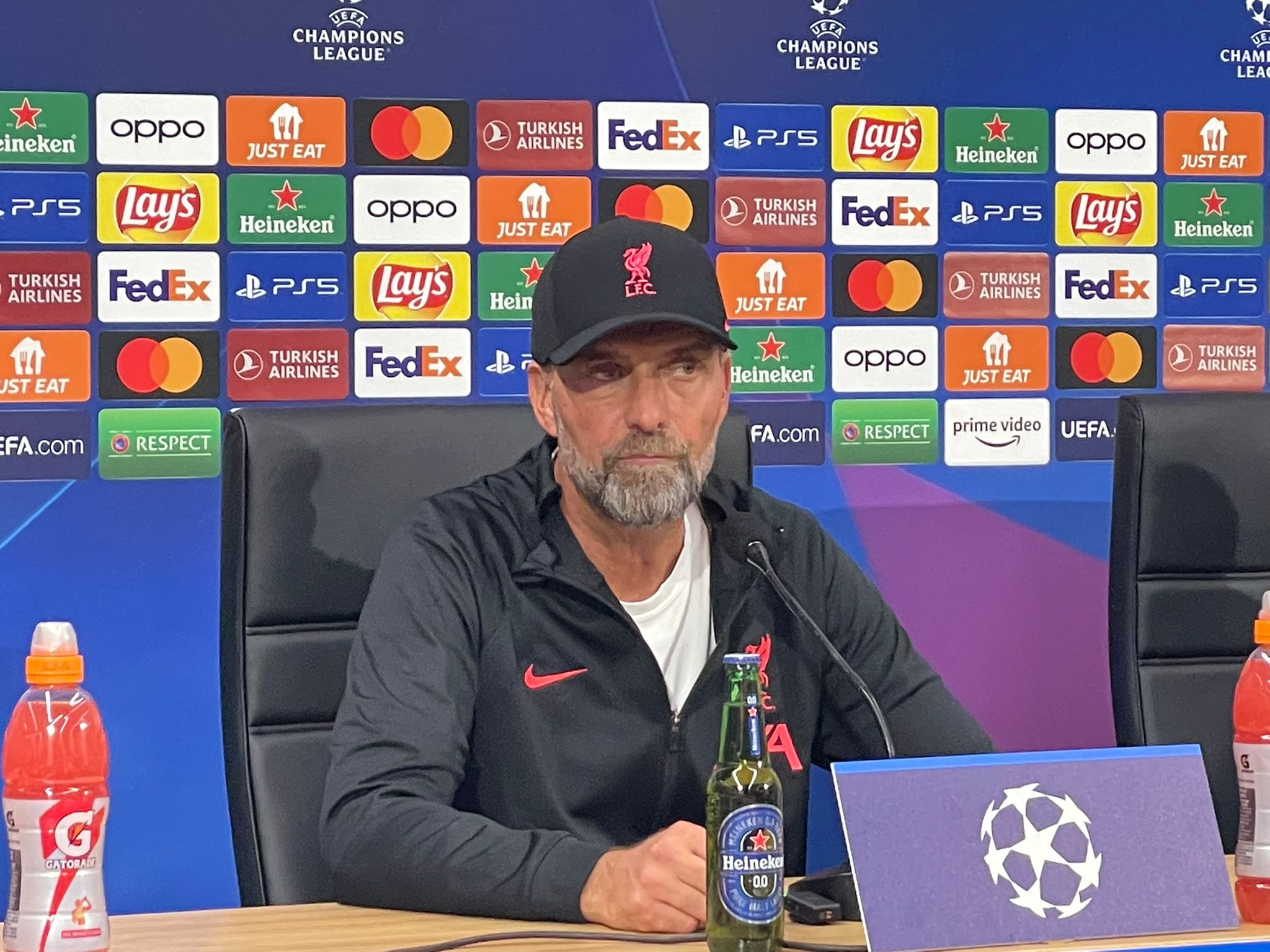 Liverpool, Klopp: “Il Napoli ha giocato molto bene, noi mai compatti”