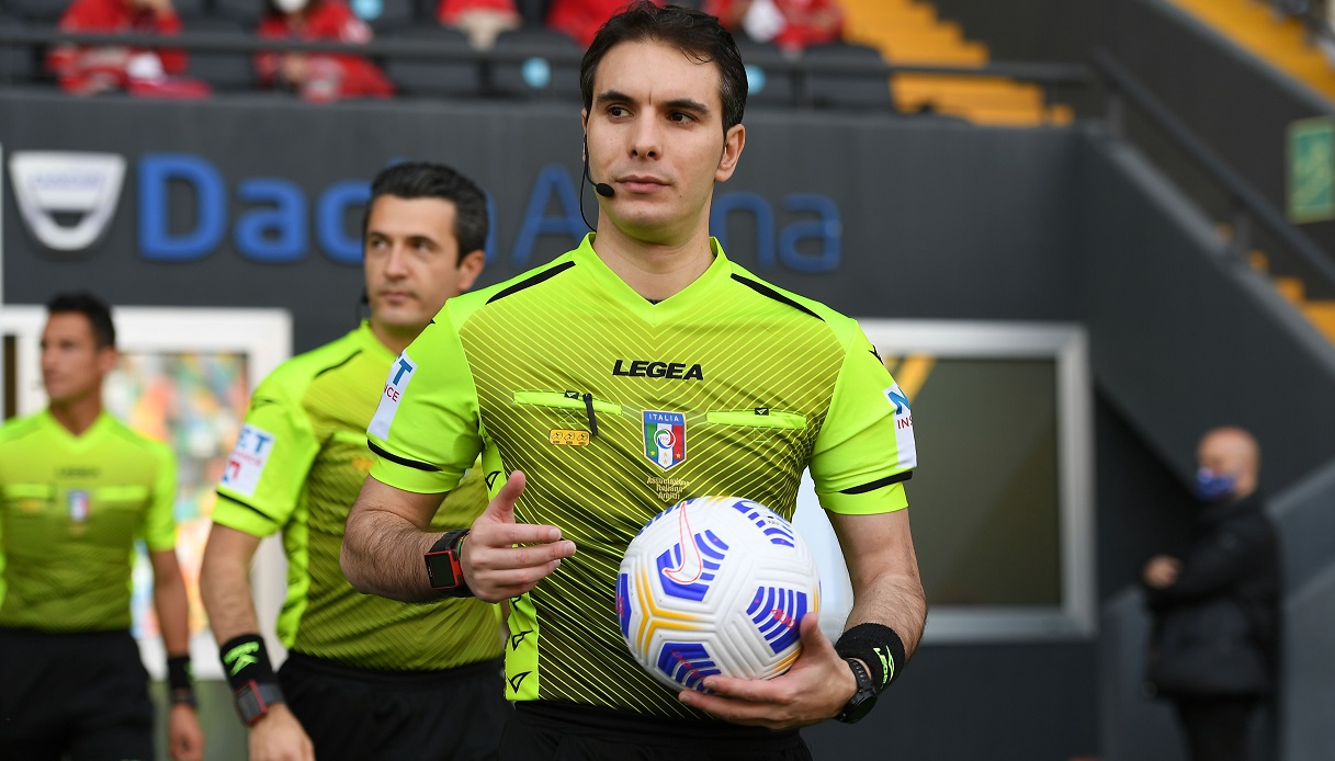 Napoli-Spezia, fischia Santoro: prima volta con gli azzurri