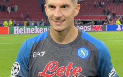 Di Lorenzo premiato come ‘Man Of The Match’ di Ajax-Napoli