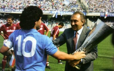 L’omaggio di Ferlaino a Maradona – IL VIDEO
