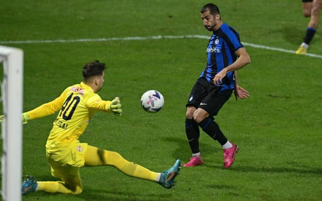 Inzaghi perde Mkhitaryan per un principio di lombalgia