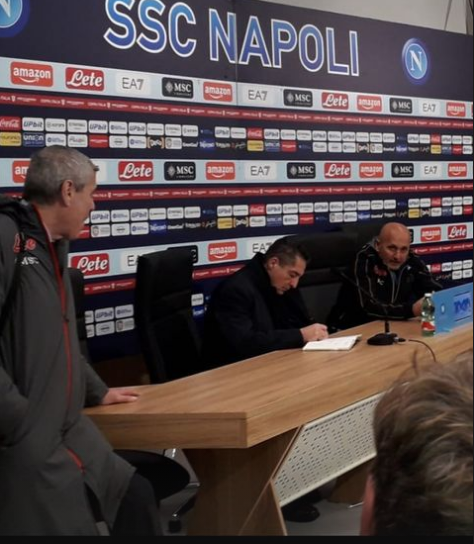 Imprevisto e stupore alla conferenza di Spalletti