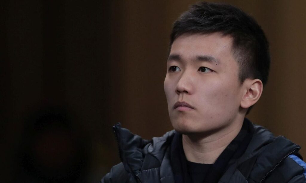 Il presidente dell’Inter Zhang rischia 3 anni di carcere