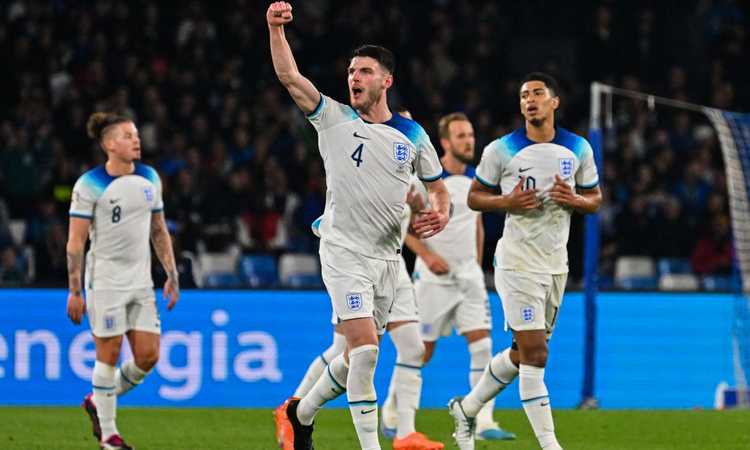 Ritorno amaro per la Nazionale a Napoli, vince l’Inghilterra