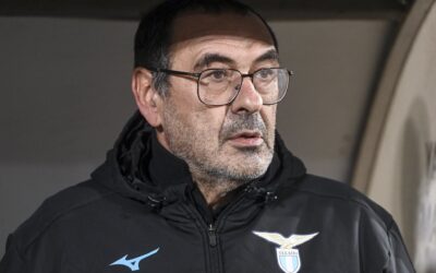 Lazio, Sarri: “Primo tempo di sofferenza, dominio nel secondo”