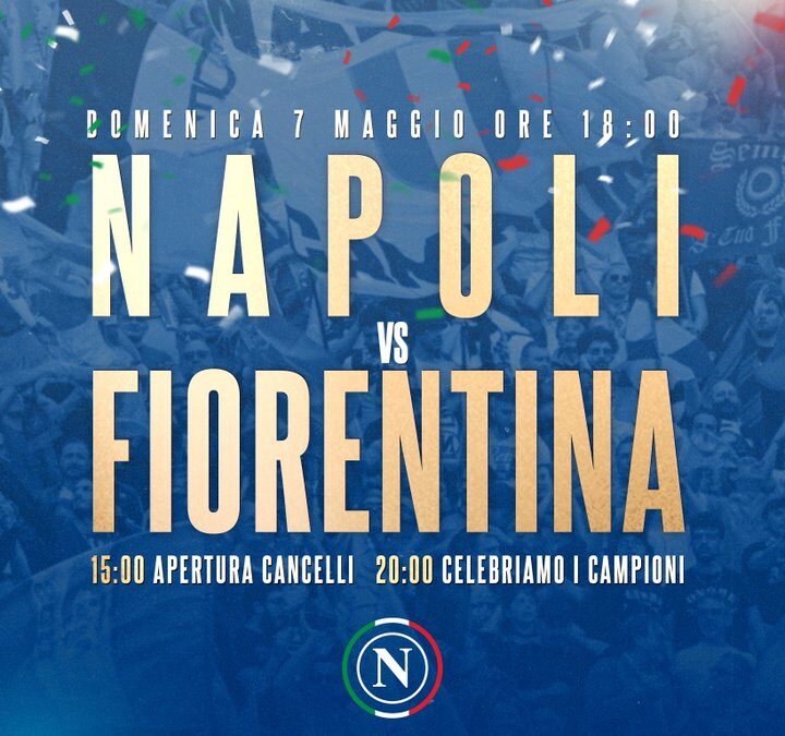 Napoli-Fiorentina, gli azzurri preparano una grande festa al ‘Maradona’
