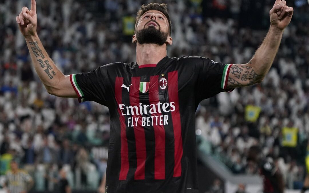 Il Milan passa allo Stadium e va in Champions League, decide Giroud