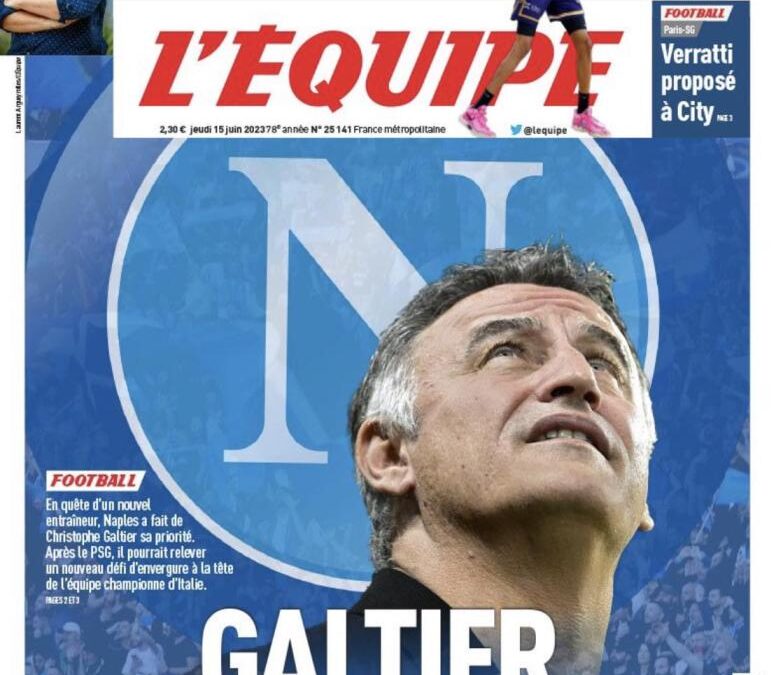 Dalla Francia: “Galtier ai piedi del Vesuvio”