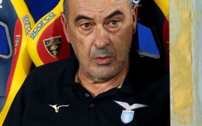 Lazio, Sarri: “Sono contento di vedere felici i tifosi del Napoli”