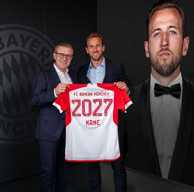 Ufficiale: Kane è un nuovo giocatore del Bayern Monaco