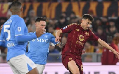 Angelino gela il Napoli nel finale: solo un pari per gli azzurri all’Olimpico
