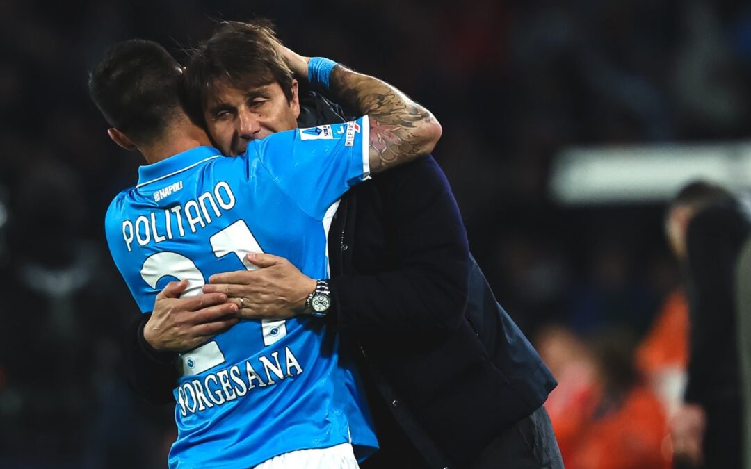 Conte: “Siamo lì, sarebbe folle non credere allo Scudetto. Futuro? Ci penseremo a fine stagione”