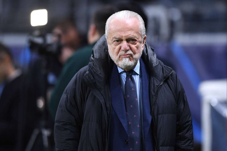 Napoli, De Laurentiis: “Conte è instancabile come me. Kvara? Ho dovuto cederlo”. E sul nuovo stadio…