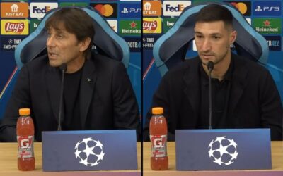 Napoli-Eintracht, la conferenza stampa pre-partita di Conte e Politano
