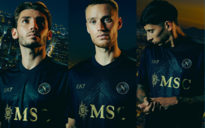 Napoli, presentato il “Third Kit Euro”: protagonista il Corsiero del Sole, simbolo del Centenario